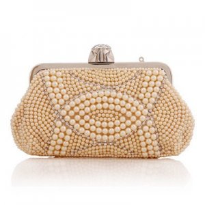 Evening Clutch for Women, Evening Bag Crossbody Bag Wedding Bridal Purse for Cocktail Party Prom